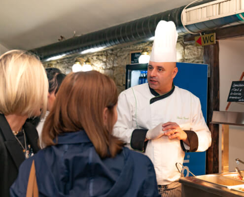 Jídlo od šefkuchaře v restauraci Lacinka na Florenci